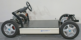 超小型EV用プラットフォーム・走行試験車